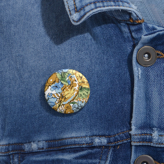 September Pin Button - Wallpaper of the Month