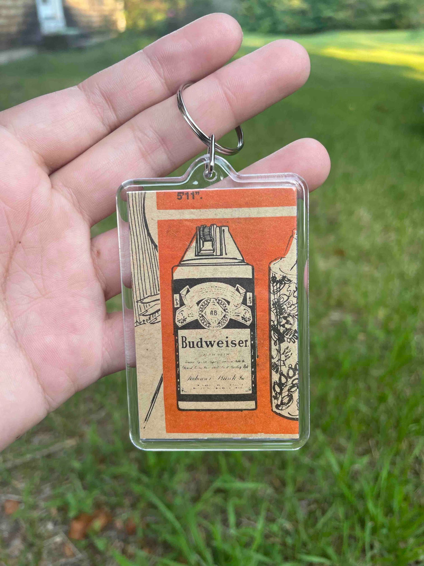 Budweiser Keychain