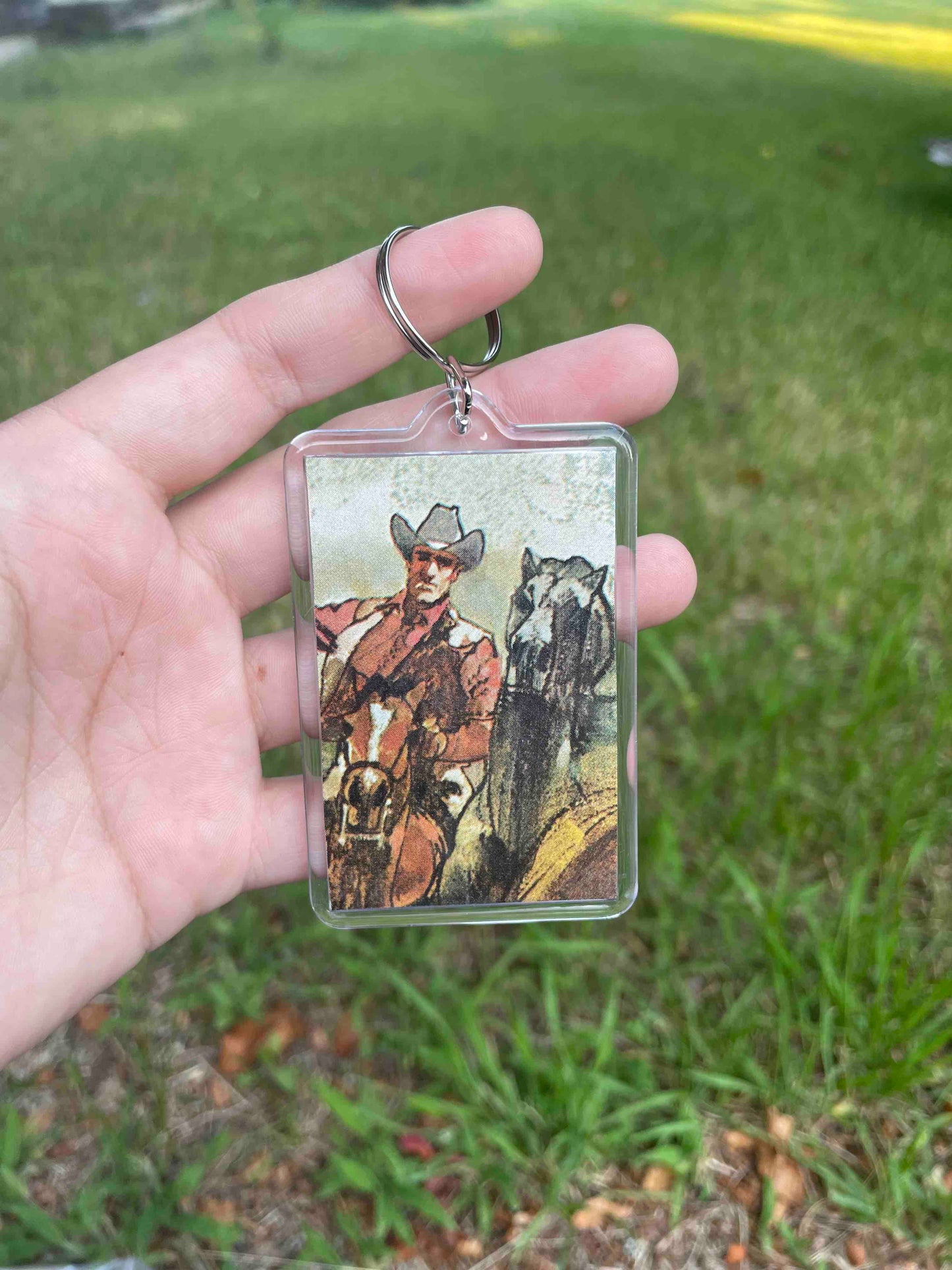 Cowboy Keychain