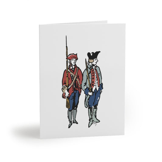 Pair of Soldiers Greeting Cards - July Wallpaper of the Month