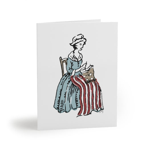 Betsy Ross Greeting Cards - July Wallpaper of the Month